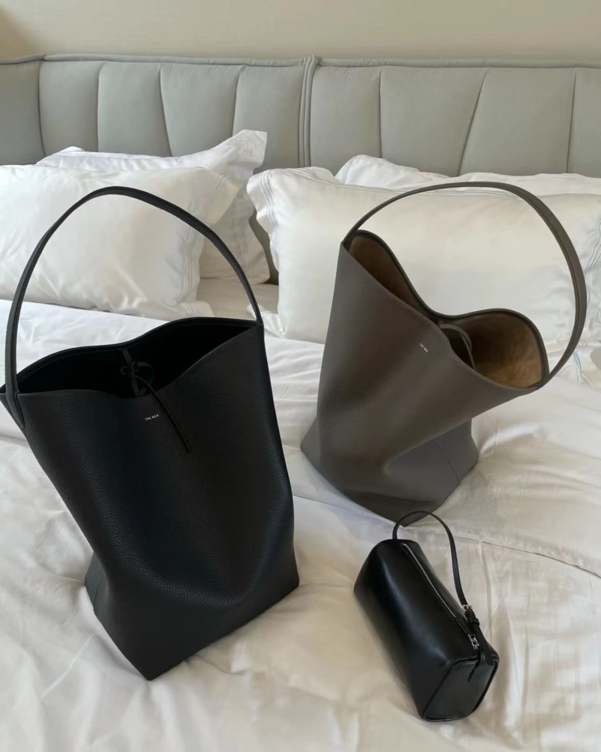 Tote Bag Beach - Herbst-Winter-Tasche aus Rindsleder: Langlebige, atmungsaktive, geräumige