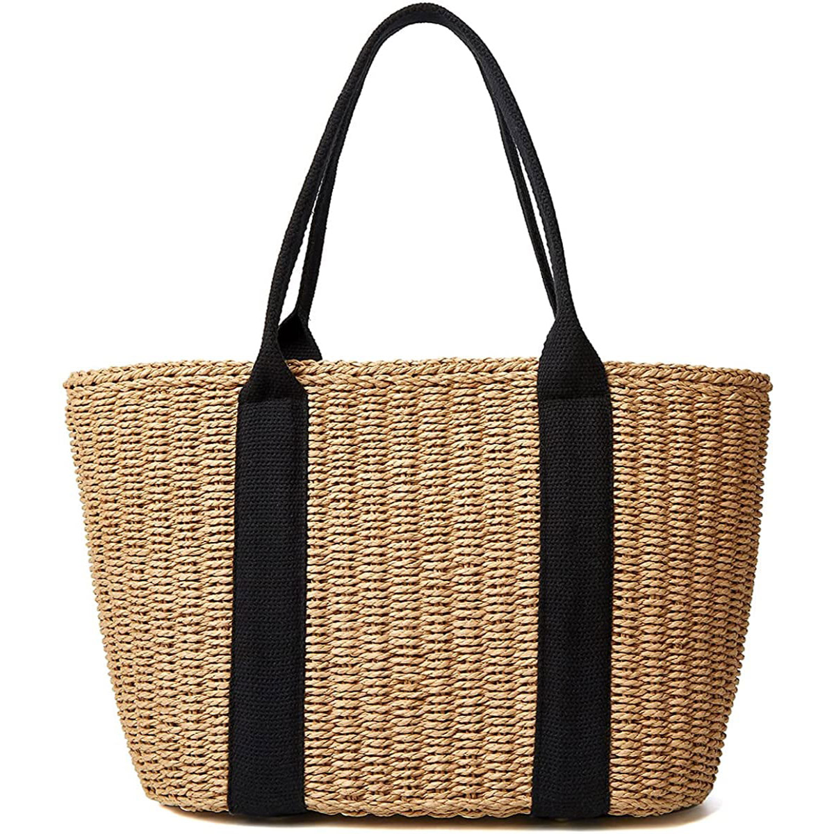 Crochet Bag Raffia - Trend ige Stroh Frauen Einkaufstasche Luxus