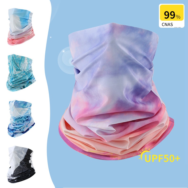 Headband Summer Knit - Mode Farbe Nahtlose Radfahren Bandana Hals