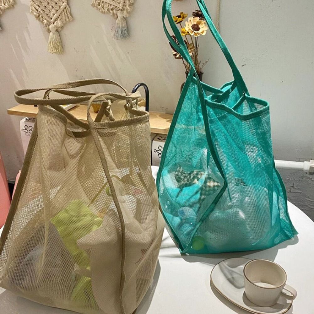 Mesh-Strandtasche, leichte, at – Tote Bag Beach Bewertung und Preis