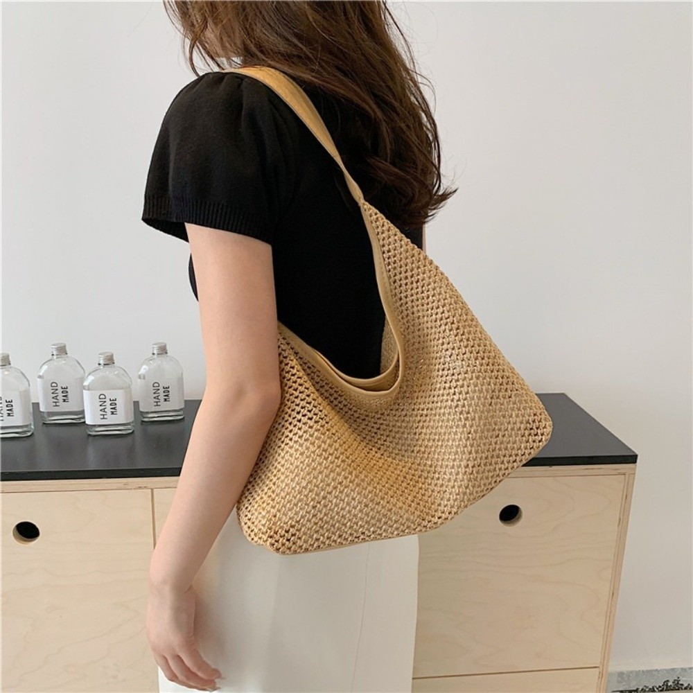 Niedliche Einfarbige Gewebte S – Tote Bag Beach Bewertung und Preis