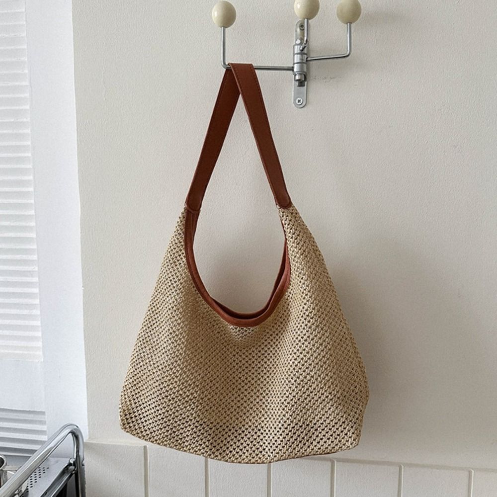 Niedliche Einfarbige Gewebte S – Tote Bag Beach Bewertung und Preis