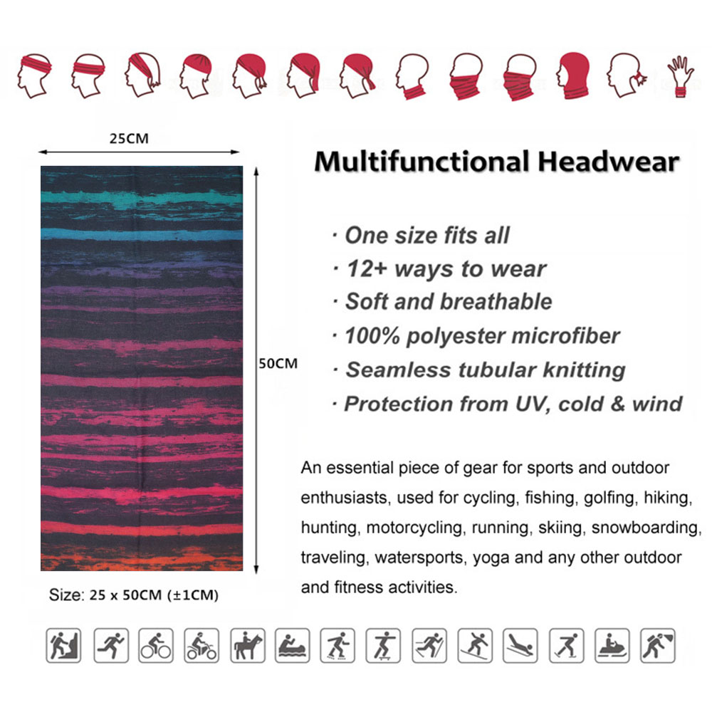 Halstuch mit Batik-Streifenmus – Headband Summer Knit Bewertung und Preis