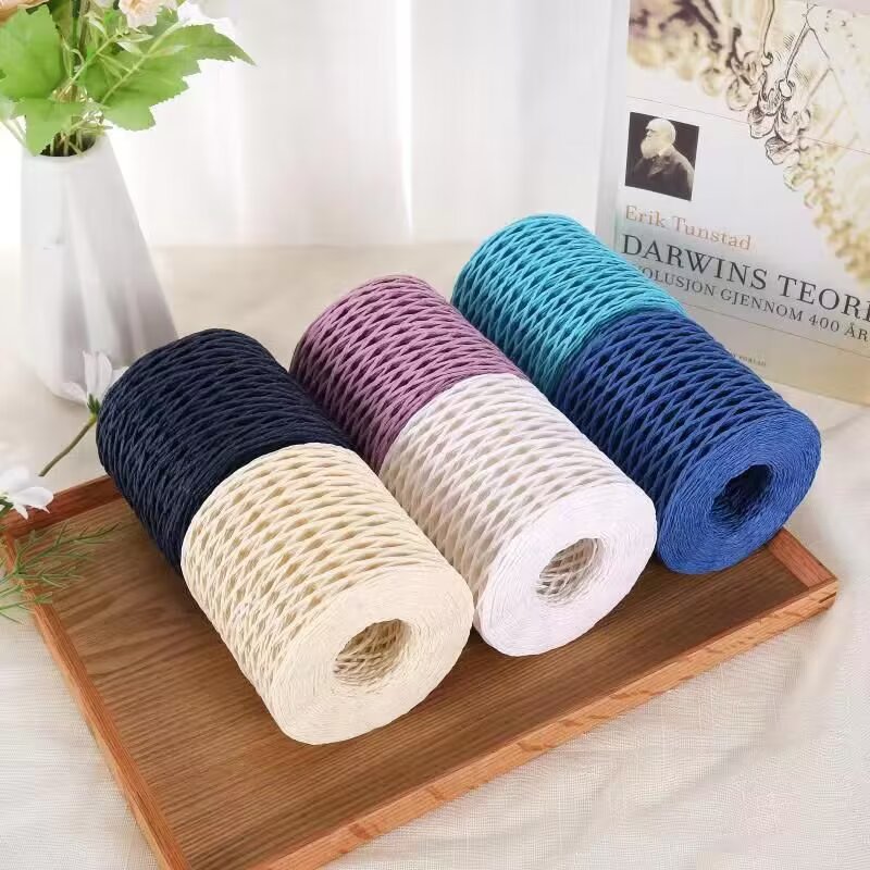 190 g Bastgarn, Strohpapiergar – Crochet Bag Raffia Bewertung und Preis