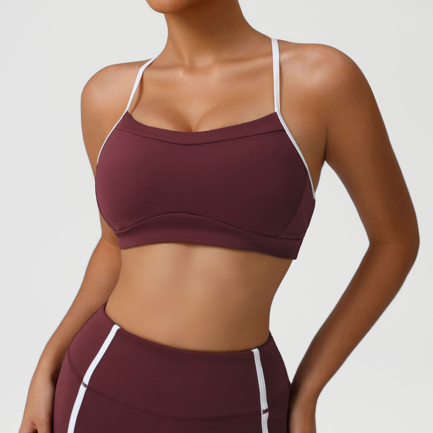 Dehnbare, weiche Sportunterwäs – Crop Top Crochet Bewertung und Preis