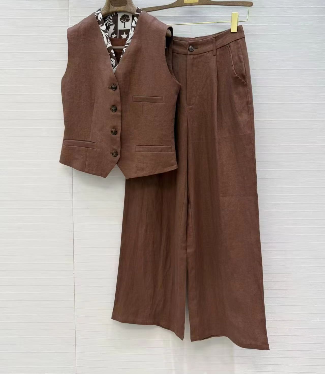 Opa Qians legeres zweiteiliges – Linen Pant Wide Bewertung und Preis