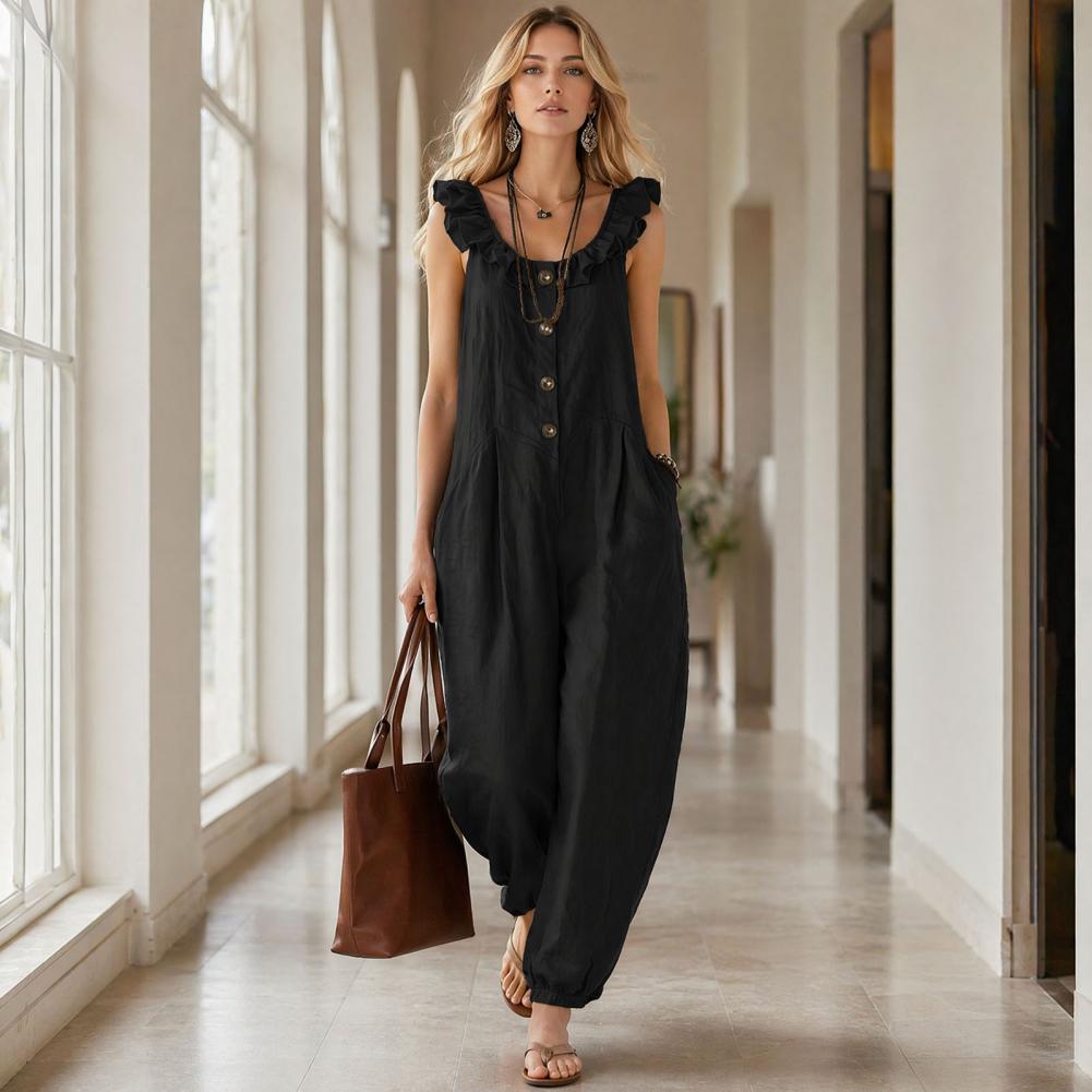 Relaxed Fit Romper für Damen,  – Jumpsuit Linen Relaxed Bewertung und Preis