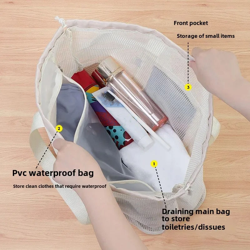 Große Strandtasche mit Entwäss – Tote Bag Beach Bewertung und Preis