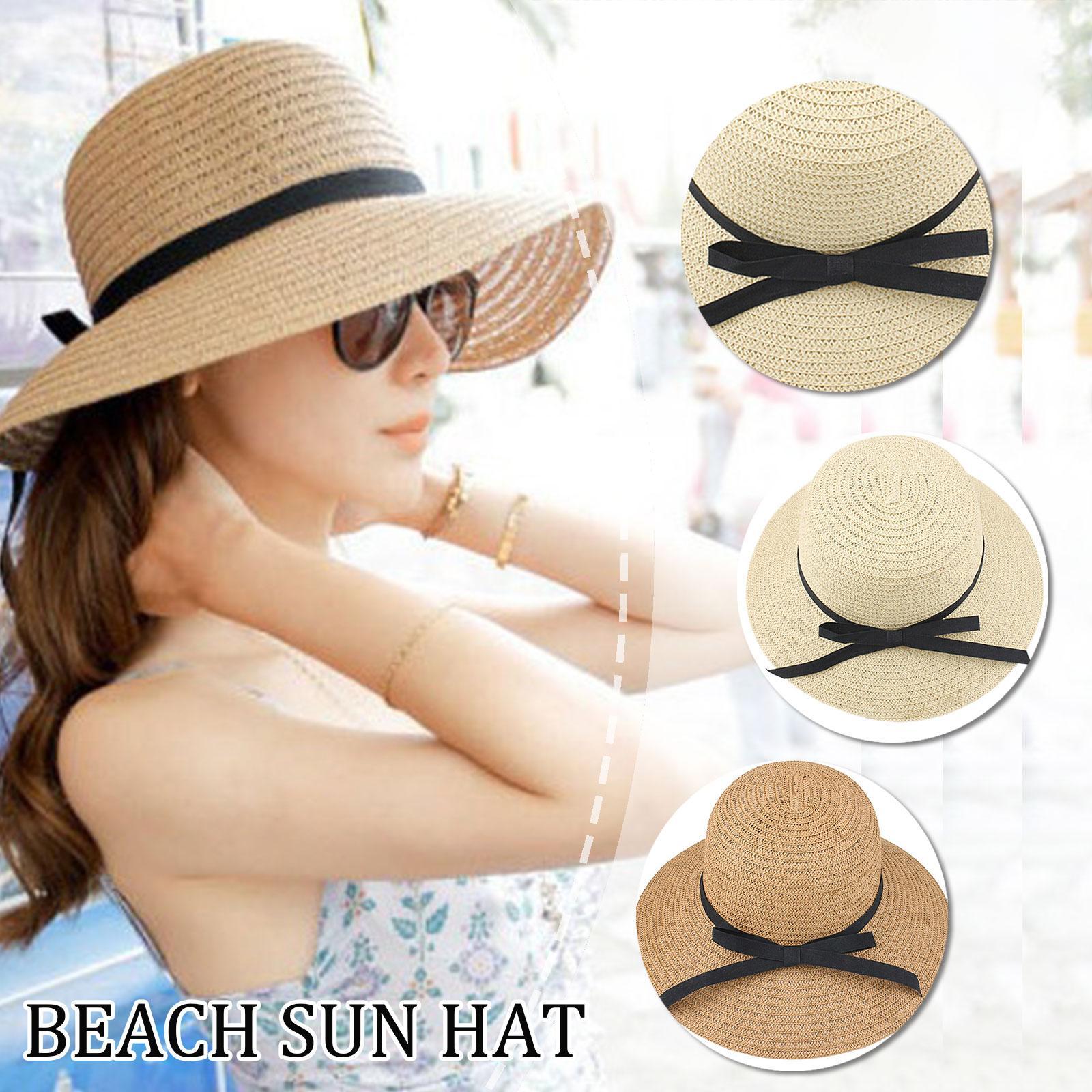 Sommer Stroh Hut Große Breite  – Hat Floppy Wide Bewertung und Preis