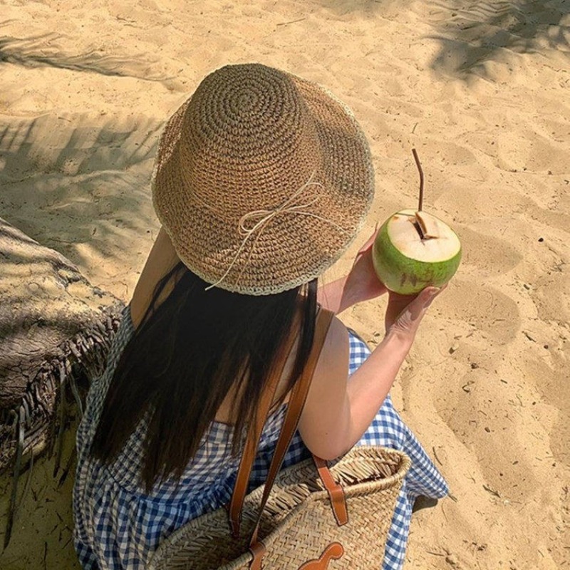1 Stück Damen Sommer Strand St – Hat Floppy Wide Bewertung und Preis